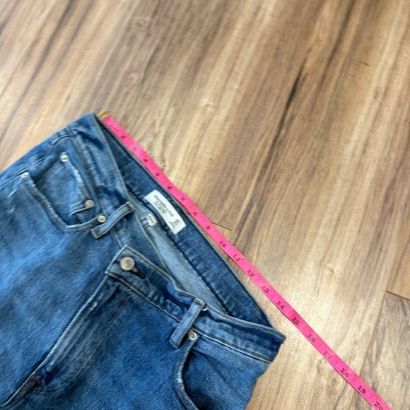 Abercrombie & Fitch Curve Love 90s Straight Jean Cross - Picture 6 of 7